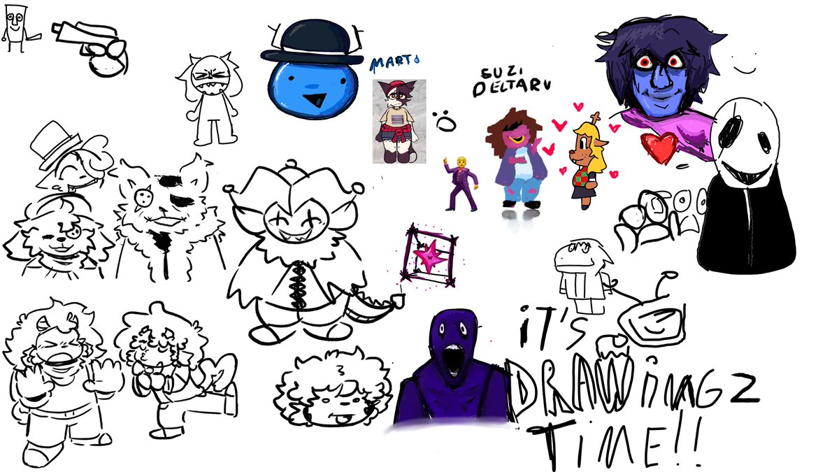 StupidLoaf_'s tweet photo. drawings i made in magma with @somtifey https://t.co/gusNcg6HIP