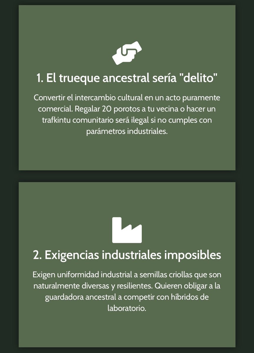 lovsjktae's tweet photo. Gentecita de Chile, quedan pocos días (hasta el 10 de Agosto) para participar de la consulta ciudadana emitida por el SAG que pretende privatizar la semilla corriente y criminalizar el trueque ancestral. Hay cuatro puntos fundamentales que se están peleando (adjunto en las imágenes, información extraída de https://t.co/tAlMEFzzA6)

Es importante que como ciudadanos no permitamos el avance de este proyecto que lo único que hace es privatizar y acabar con la diversidad. 

[cont.]