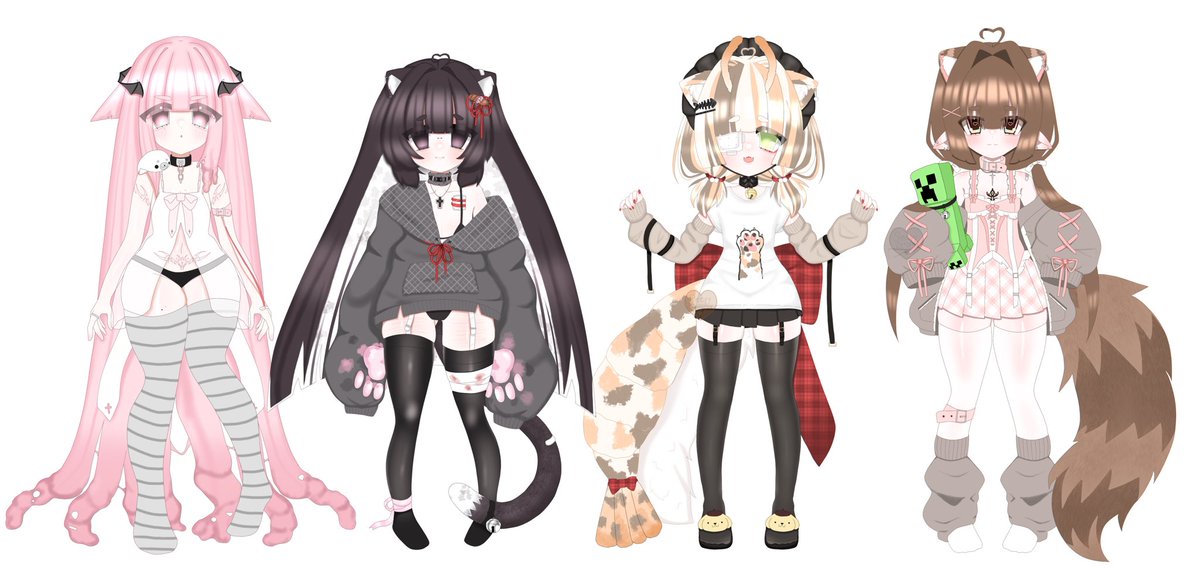 sleepyzerotsu's tweet photo. @OrangeeQueen omg I would love a drawing of any of my girlies :’)❤️ https://t.co/rauMDlwCMz