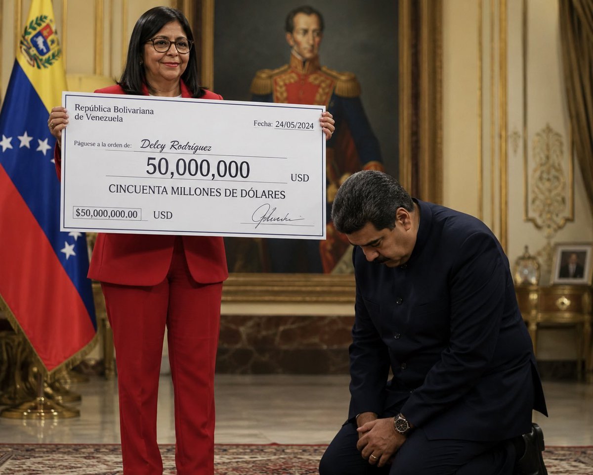 DanielDa64376's tweet photo. @JoseHer63743351 Y Delcy se gano los millones... https://t.co/jcjTTGcDre