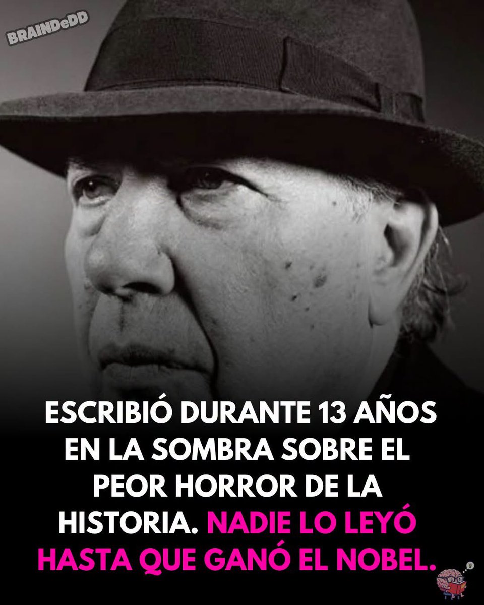 roitele1's tweet photo. Mintió con la edad para no terminar en la cámara de gas con solo catorce años. Y después se pasó el resto de la vida peleando contra un monstruo igual de peligroso: el olvido.

Hace diez años murió Imre Kertész. Un hombre que sobrevivió al infierno en la tierra y luego hizo lo más difícil: contar la verdad sin edulcorarla hasta que al mundo le dio vergüenza seguir mirando para otro lado.

Nació en Budapest en 1929, en el seno de una familia judía no muy devota. Sus padres se separaron cuando era chico, lo mandaron a un internado y creció entre libros, tranquilo, sin imaginarse la que se le venía encima.

En 1944 el mapa se rompió.

Los nazis invadieron Hungría y la maquinaria del exterminio pisó el acelerador. A Kertész lo agarraron en la calle cuando iba al trabajo y, en cuestión de días, terminó hacinado en un vagón de carga rumbo a Auschwitz-Birkenau.

En la rampa de selección, entre gritos y perros ladrando, un preso veterano le susurró al oído una frase que le cambió el destino: "Di que tienes dieciséis. Di que sabes trabajar".

Kertész mintió. Y esa mentira fue la diferencia entre la vida y la muerte.

Lo declararon apto para trabajar y lo mandaron al campo de Buchenwald. Ahí vio cómo la muerte funcionaba como una fábrica bien organizada. Sobrevivió por puro milagro, por instinto y por una tozudez casi animal de querer ver el sol al día siguiente.

En 1945 lo liberaron. Tenía quince años y la cabeza rota.

Volvió a Budapest pensando que la gente querría entender lo que había pasado. Iluso. La Hungría comunista de posguerra no tenía ganas de remover la basura ni de airear las vergüenzas nacionales. Lo echaron del diario donde trabajaba por no alinearse con el partido y le tocó sobrevivir traduciendo del alemán en un cuartucho miserable, mientras escribía a escondidas el libro que llevaba clavado en el pecho.

Tardó trece años en terminarlo. Lo tituló Sin destino.

Cuando salió en 1975, no hubo aplausos. El libro contaba la historia de un adolescente en Auschwitz, pero sin melodrama ni llanto fácil. Lo hacía con una frialdad casi quirúrgica, mostrando cómo un chico simplemente se adapta al horror para no morirse. Hungría prefirió ignorarlo: era demasiado honesto, demasiado incómodo para un país que no quería recordar cómo entregó a miles de sus propios ciudadanos.

Pasaron veintisiete años de olvido hasta que el mundo se dio cuenta de lo que tenía enfrente.

En 2002 le dieron el Premio Nobel de Literatura. Fue el primer húngaro en ganarlo. El Nobel reconoció lo que la crítica había ignorado durante décadas: una obra que defendía la dignidad del individuo frente a la brutalidad de la historia.

Él ni se lo esperaba. Había escrito sobre Auschwitz porque era la única forma que tenía de seguir respirando. Cuando le preguntaron por qué siempre volvía al mismo tema, soltó una frase de las suyas: "Porque lo que descubrí en Auschwitz fue la condición humana".

Kertész murió el 31 de marzo de 2016 en su casa de Budapest, a los 86 años.

Ese niño que mintió sobre su edad en un andén de Polonia, el que volvió a casa y se chocó contra un muro de silencio, terminó ganándole la batalla al olvido a fuerza de talento y terquedad. No solo se le escapó a los nazis: se encargó de que nosotros tampoco podamos borrarlo.

 #shoa