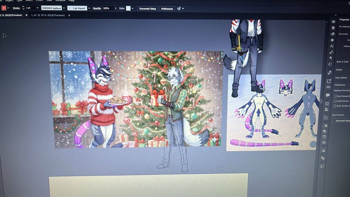 ThePhantomFenec's tweet photo. Everyone please check out my amazing friend @leonaMarlyy if you are looking for some awesome artwork and more stuff please feel free to reach out to her and get yourself some awesome art and other stuff from her. She has made a couple of artwork for me already and grateful for it https://t.co/0lur5RUWRr