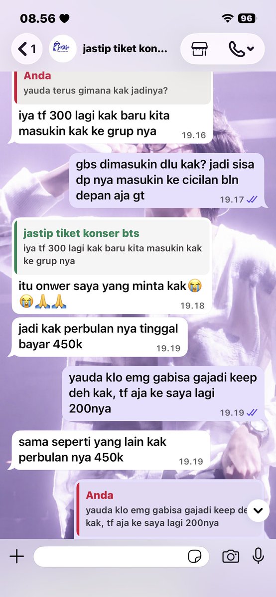 jb_suns's tweet photo. bahkan aku udah chat pake nomor kedua aku, sama dia diblok juga, wa pertama, wa kedua, sama akun x aku diblok semua sama dia, SO PLS GUYS JANGAN ADA YG BELI DI DIA YAAA, INI CUKUP JD PELAJARAN BUAT AKU DAN BUAT KALIAN SEMUA https://t.co/zkeIfpK53V