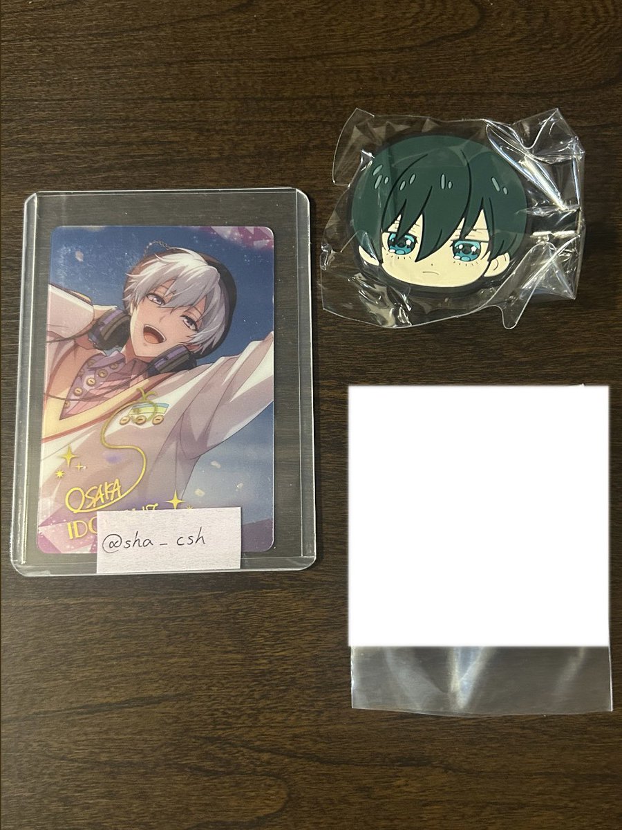 sha_csh's tweet photo. 【交換】 ブルーロック ブルロ めじるしアクセサリー -VS.U-20 JAPAN- ヘアピンコレクション vol.2 ガチャガチャ ガシャポン

譲: めじるし→ 潔世一 千切豹馬
      ヘアピン→ 糸師凛

求: どちらも凪誠士郎(各1)

＊横浜手渡し>都内手渡し、郵送
＊検索からもお気軽にお声掛けください https://t.co/FI1T7CSOVi