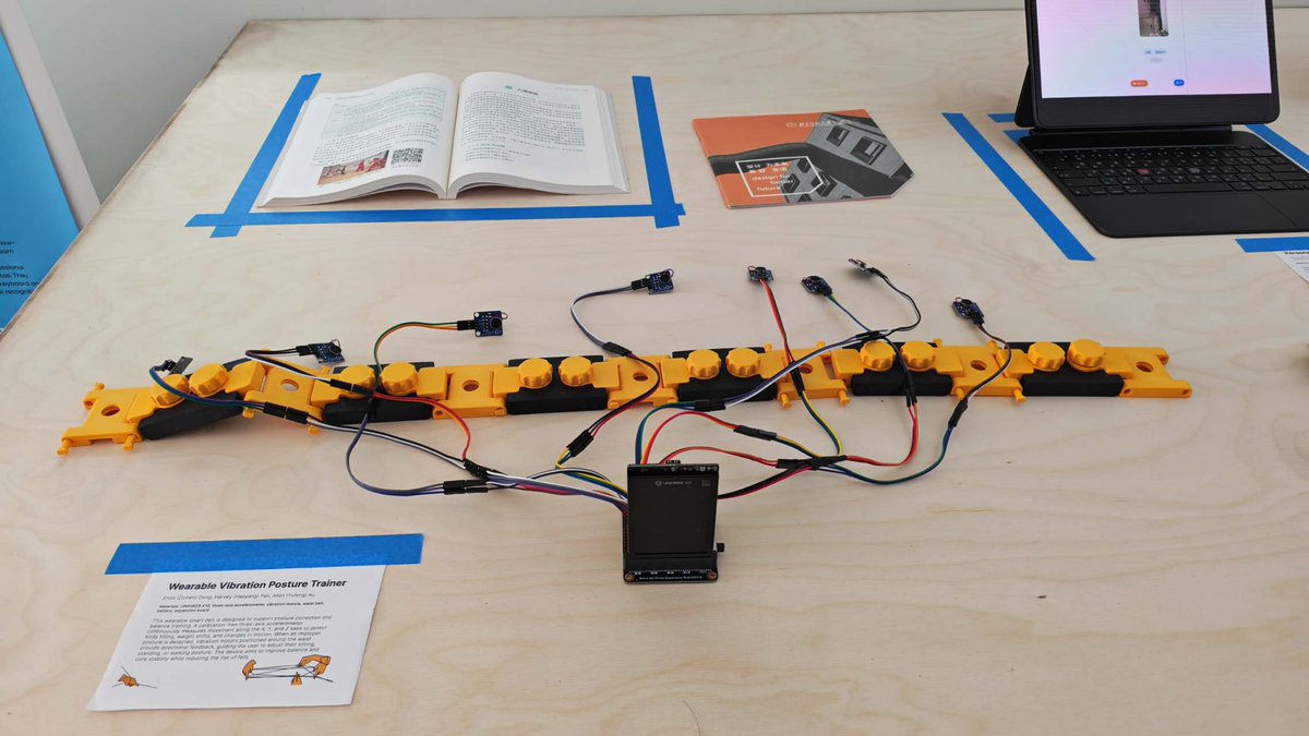 dfrobotcn's tweet photo. #FAB26 Conference Day 3 with @FabFndn: Rebecca Jiang showed how @UNIHIKER  K10 supports AI-assisted making. Later, the team shared rural STEAM education work at the MIT Museum.

We spotted K10 in a Fab City Challenge project and talked shop with Neil Gershenfeld.

#MakerEducation https://t.co/OweWogV6Uv
