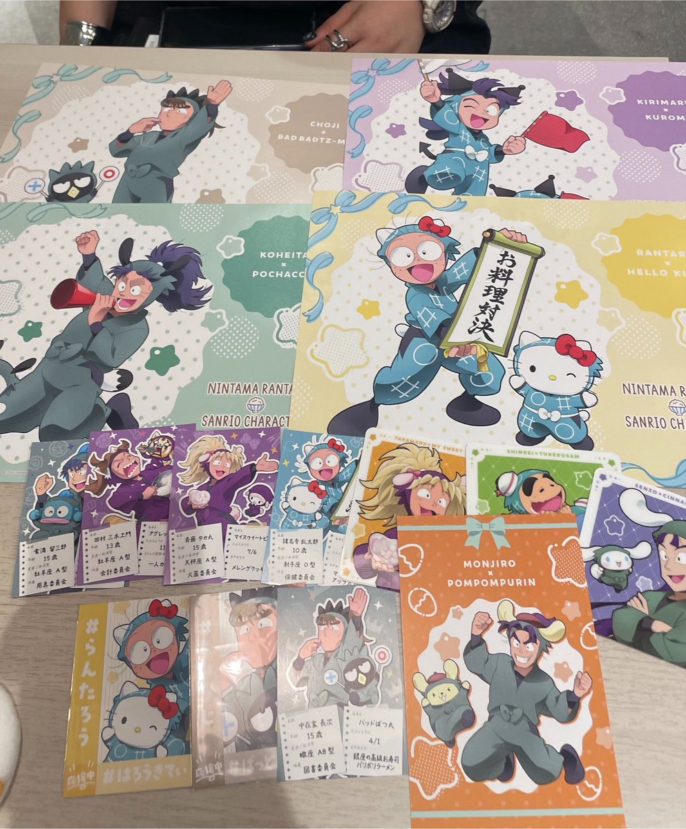 oimo_taki's tweet photo. AMOCAFE 忍たま乱太郎 交換

求 滝夜叉丸 お品書き激求

譲 乱太郎 きり丸 しんベヱ 立花 中在家 七松 潮江 食満 田村 斎

現在なんば店におります。
14時までなんば手渡し可能。

別日梅田手渡し可能。(日時要相談)
郵送も可能です。 https://t.co/scXcnW3PMr