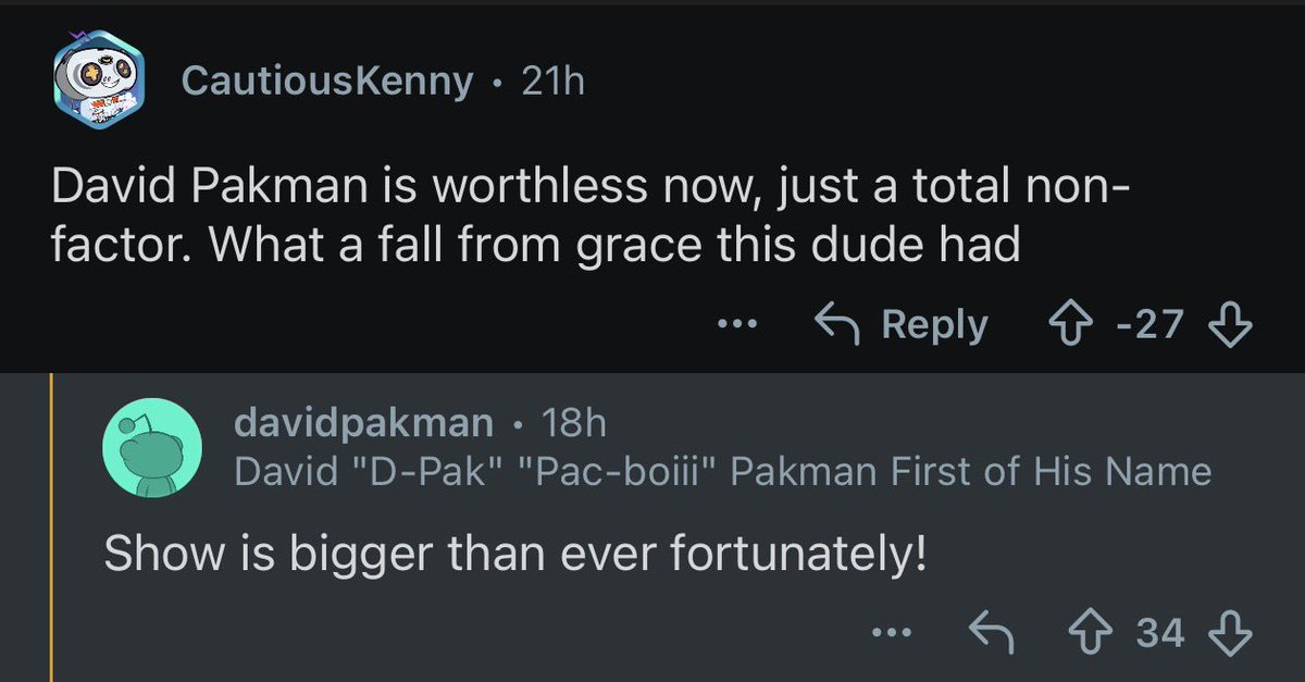 umapalma01's tweet photo. here’s pakman posting in destiny’s subreddit literally a week ago lmfao https://t.co/Sm230P6RDV