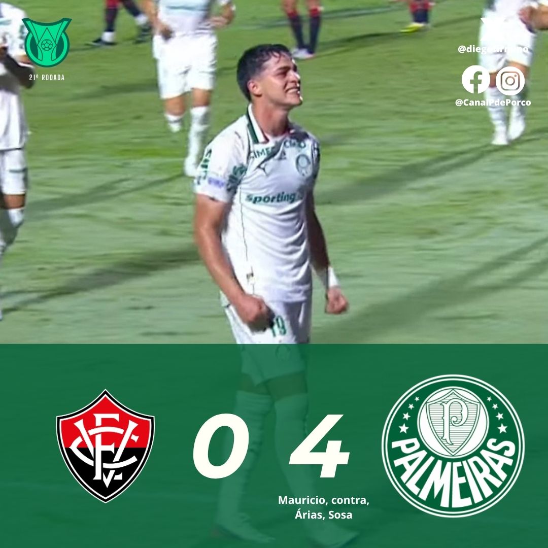 diegofirmino's tweet photo. GOLEADA em Salvador!

vitória 0 x  Palmeiras
⚽ Maurício, contra, Árias, Sosa

Seguimos

🐷💚 https://t.co/S3WBwnLziF