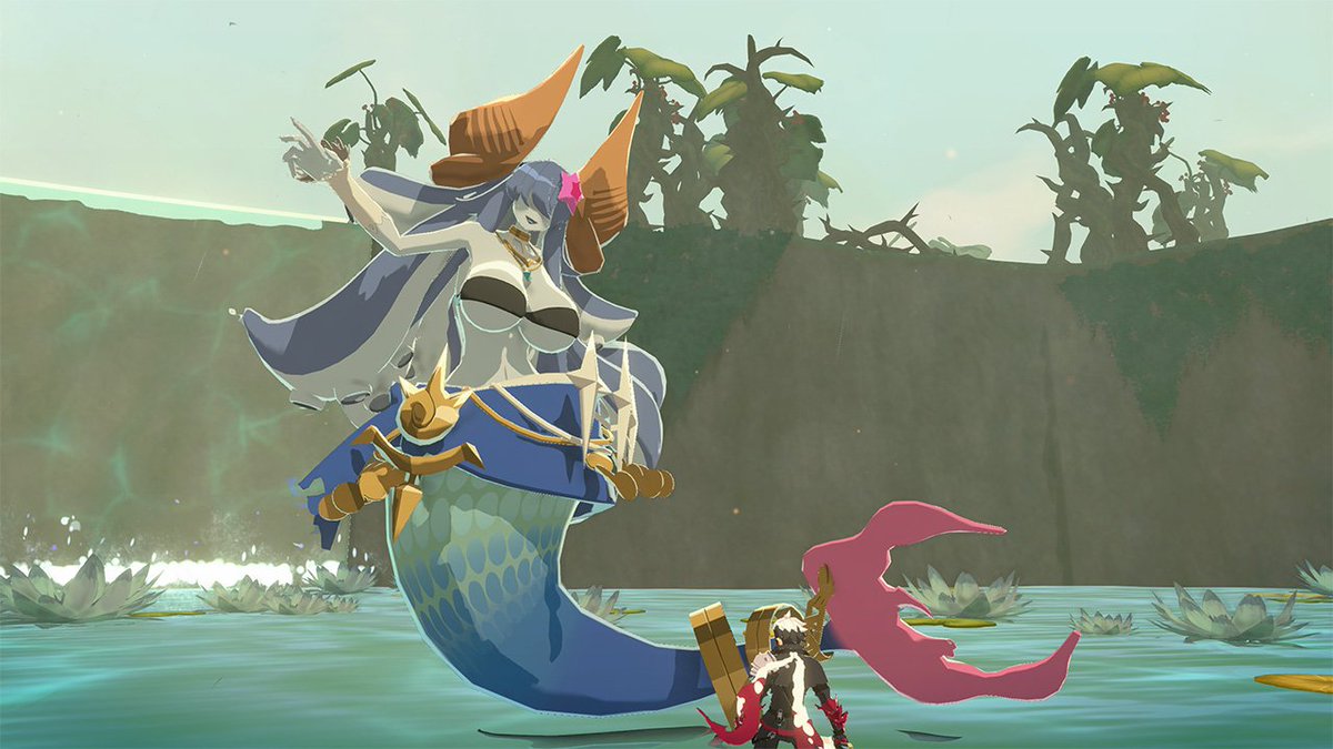 SimplyAllegra's tweet photo. I totally forgot to share this last week, but I'm the English voice of Kory in Disgaea Mayhem! (Continuing my mermaid era this year 🧜‍♀️) I also voice the Ghost, Clawdette, and Spitfire Monsters, so you should be an icon and bring one of me along to fight me. Enjoy the game! https://t.co/hpXhYSwrJu