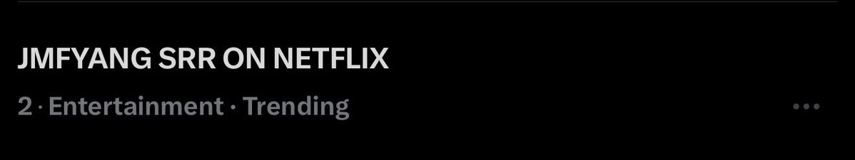 jiempyang01's tweet photo. Number two na

JMFYANG SRR ON NETFLIX https://t.co/BMWz9wIdWv