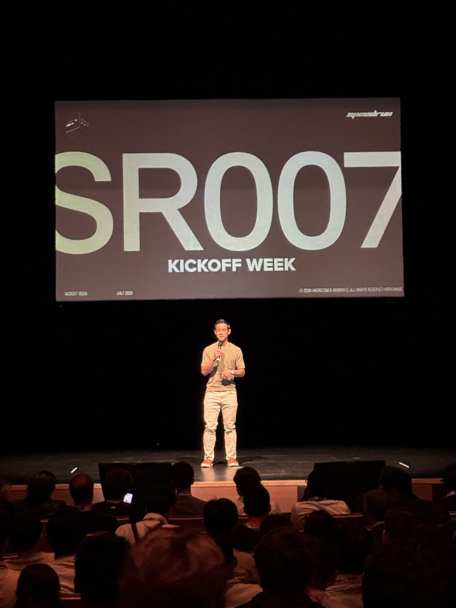 den_azar's tweet photo. a16z @speedrun is on! https://t.co/VxuTiM5Zui