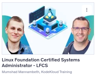 sungalesPro's tweet photo. #100DiasDeCodigo [84/100]
- comprei o curso da LFCS, aparentemente ele vai me dar uma boa base do que eu preciso usar no Linux.
- terminei a trilha de Go no Ensinadev e iniciei a de Linux em seguida.

(e também segundo dia de aula no PROA) https://t.co/lvInLoWt1q