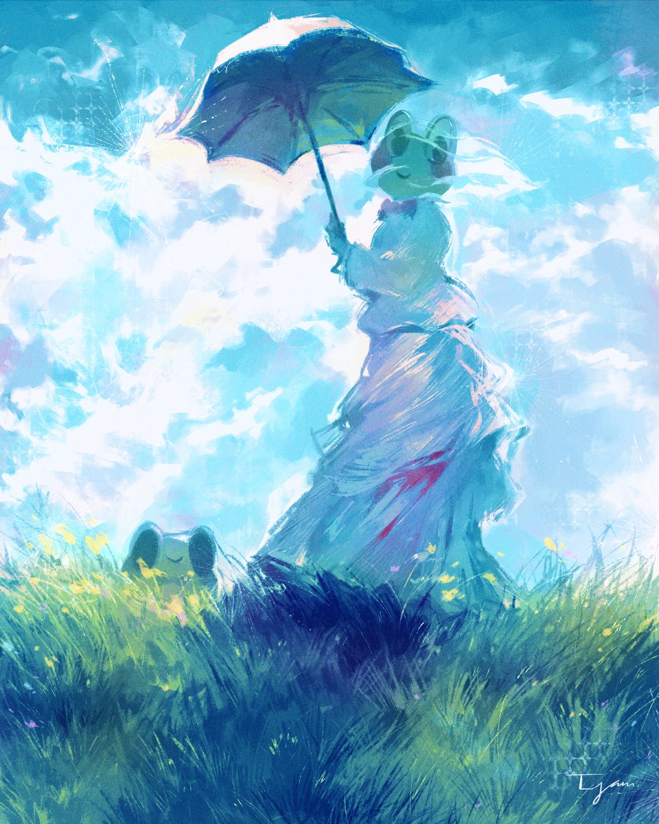 yann_illus's tweet photo. tadc as famous paintings PART 1
ribbit as Woman with a Parasol
#tadc #theamazingdigitalcircus #ribbit https://t.co/KGyOdosetr