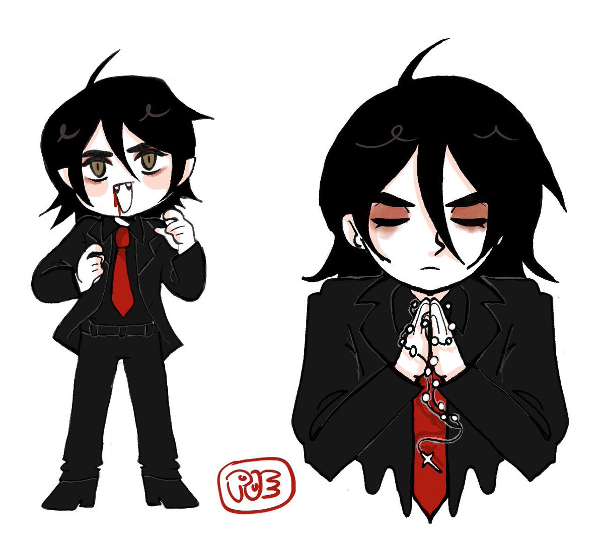 illumobs's tweet photo. okay guys, which would make a better sticker to give out as a freebies for mcrtx https://t.co/5cH0xSZBji