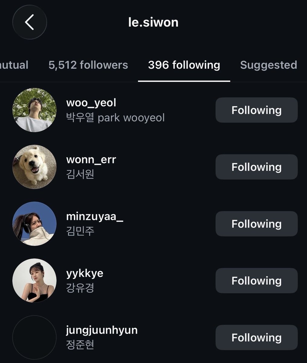 imvvin's tweet photo. siwon following #heartsignal5 casts ig accounts 😭😭 did he watch it too #noonaisawomantome2 https://t.co/k6W8c71gcm