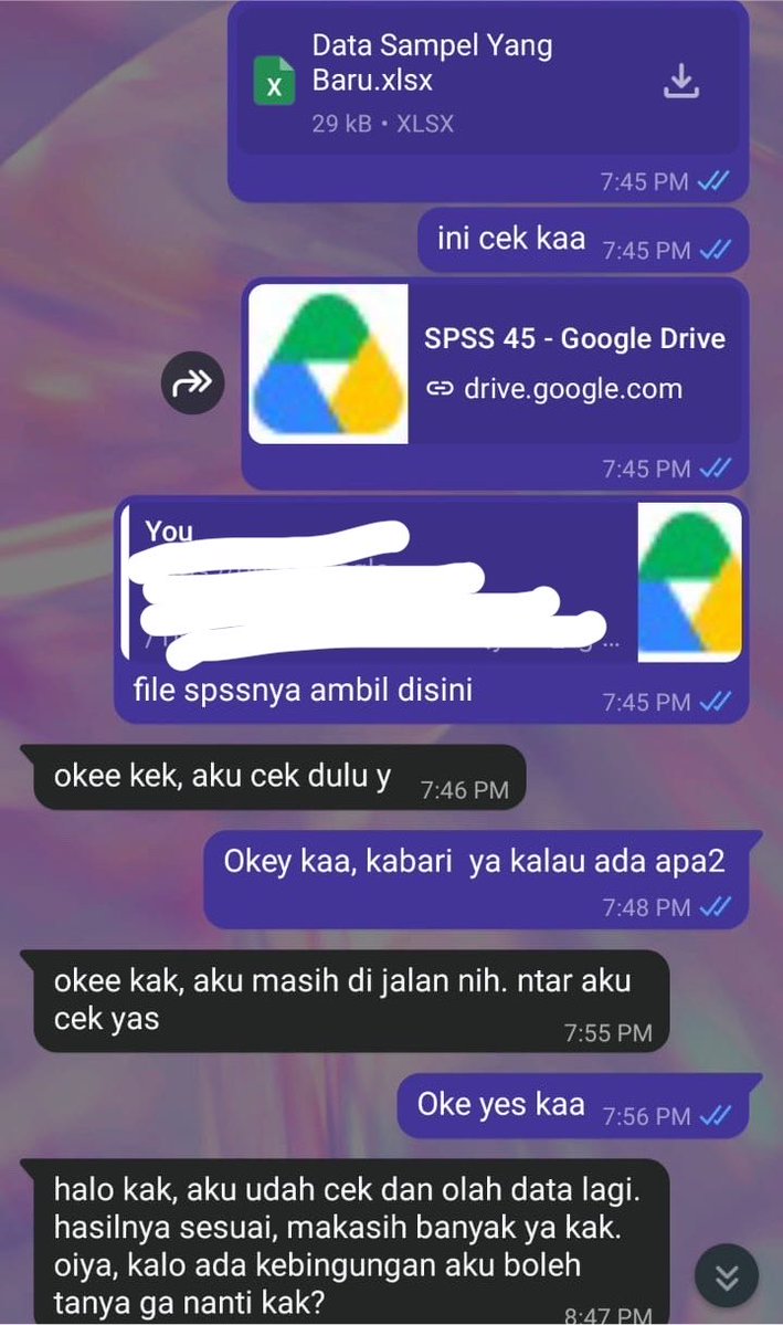 Joki SPSS dan Joki Statistika By Winda tweet media