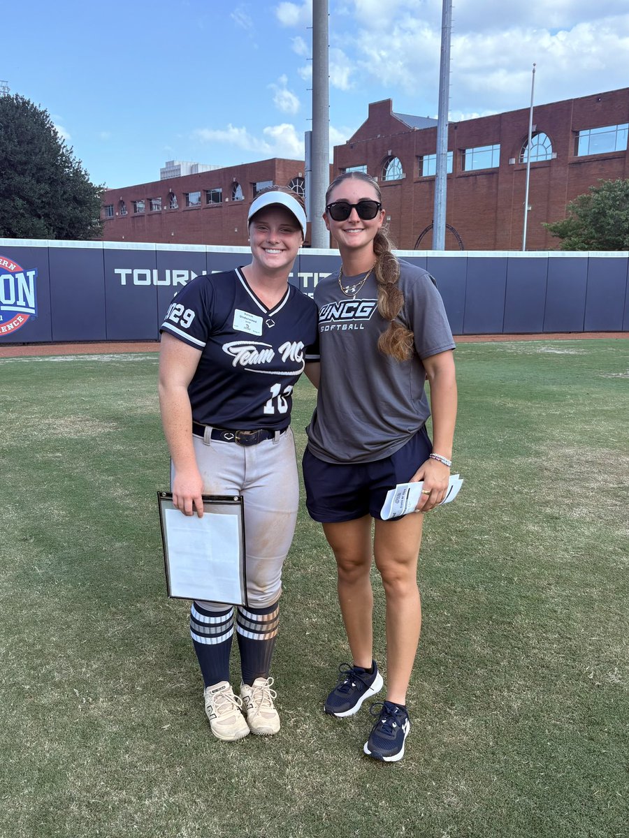 SUnderwood2029's tweet photo. Grateful for the opportunity to learn and compete these past 2 days!! Thank you to @coachbreneman , @Brynne_Dordel , and @jojo_hyatt for a great prospect camp and all the feedback and of course the fun that comes with it! @TNCYatesBenton @TeamNCSoftball https://t.co/3prBxU0iP2