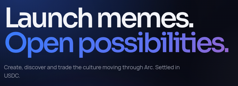 arcgate_io's tweet photo. Create, discover and trade the culture moving through Arc. Settled in USDC.

https://t.co/R62vewLHd5 https://t.co/ms0S0fxlz7