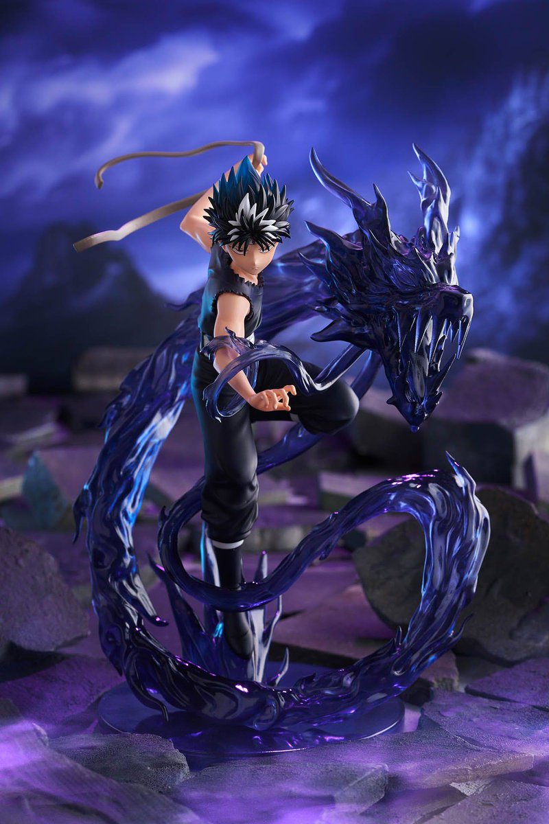 Nin_Nin_Game's tweet photo. The Dragon of the Darkness Flame awakens! 🐉🔥
Hiei from Yu Yu Hakusho joins the DRESSTA lineup in a dynamic figure that captures his legendary technique with striking clear effect parts.
Pre-order now 👉 https://t.co/x5i9rVXHTu
#YuYuHakusho #Hiei #DRESSTA #Taito #AnimeFigures #FigureCollection