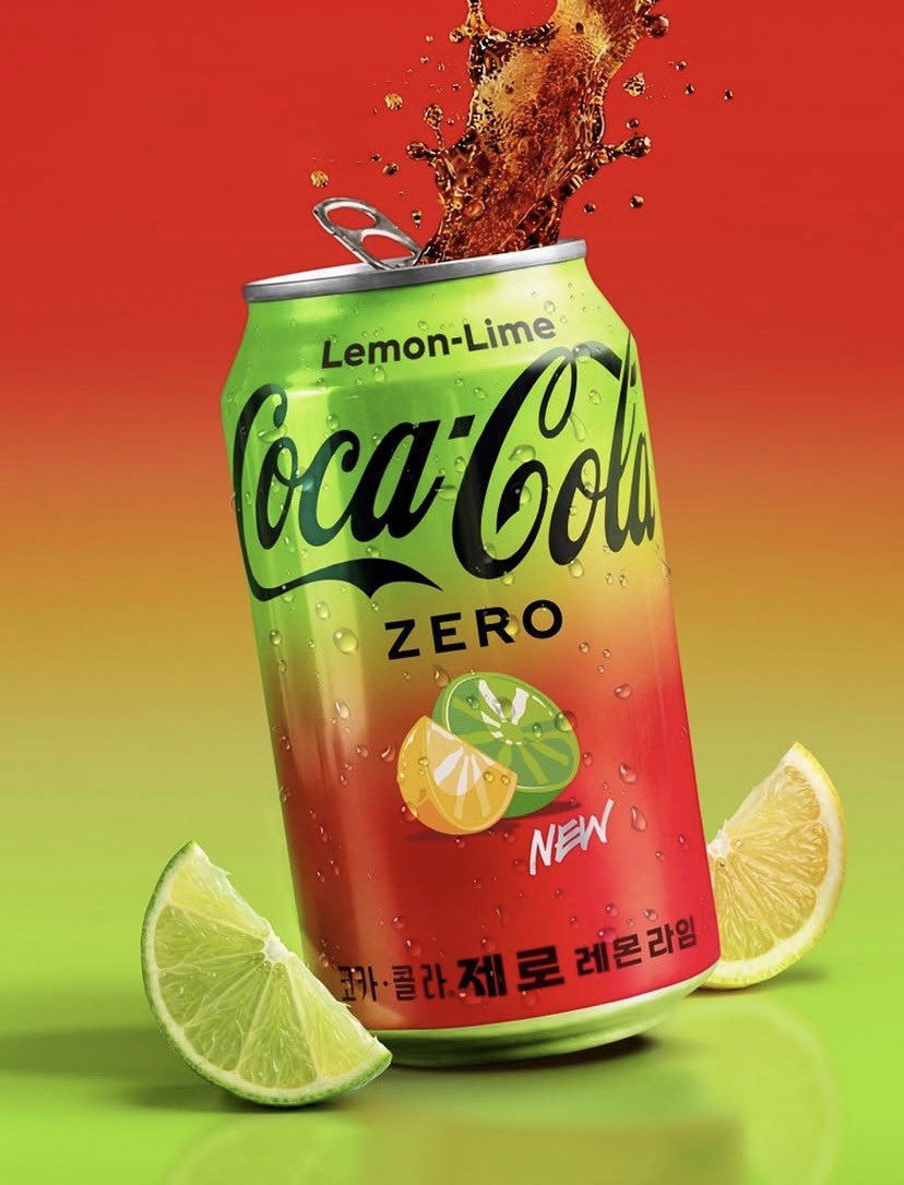 VonTidal's tweet photo. [hypebeastkr]  “Coca-Cola will officially launch its new product ‘Coca-Cola Zero Lemon-Lime’ on August 1. This lineup, being introduced to Korean consumers for the first time, is characterized by a cleaner balance that adds the refreshing citrus notes of lemon-lime to the distinctive carbonation of the existing Coca-Cola Zero. 

In addition, starting with a visual campaign featuring brand ambassador #V (of BangtanSonyeondan/BTS), it will be available sequentially nationwide through online and offline channels in 190ml cans and 500ml PET bottles.

🔗 https://t.co/HPtmChGzxv

#VxCocaColaZero 
#VxCocaColaZeroLemonLime