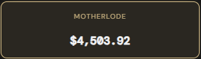 lunasupply's tweet photo. The Motherlode is sitting at 1.57 ETH + 39 LUNA.

1-in-500 odds. Every round. A round every 60 seconds.

It has hit 6 times in 2,686 rounds — the biggest paid out 8.03 ETH and 88 LUNA.

It only grows until it hits. https://t.co/FICO2qulL2