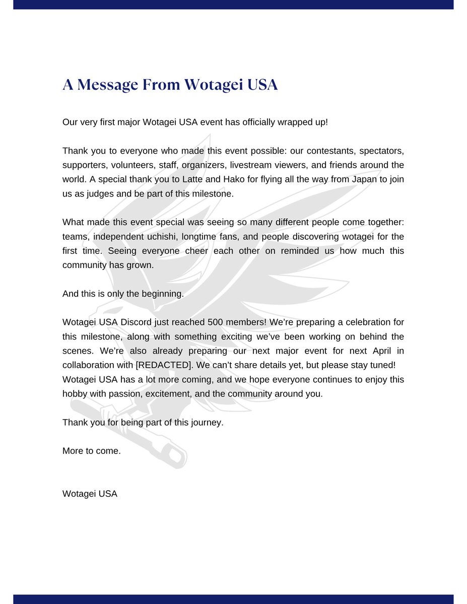 Wotagei USA tweet media