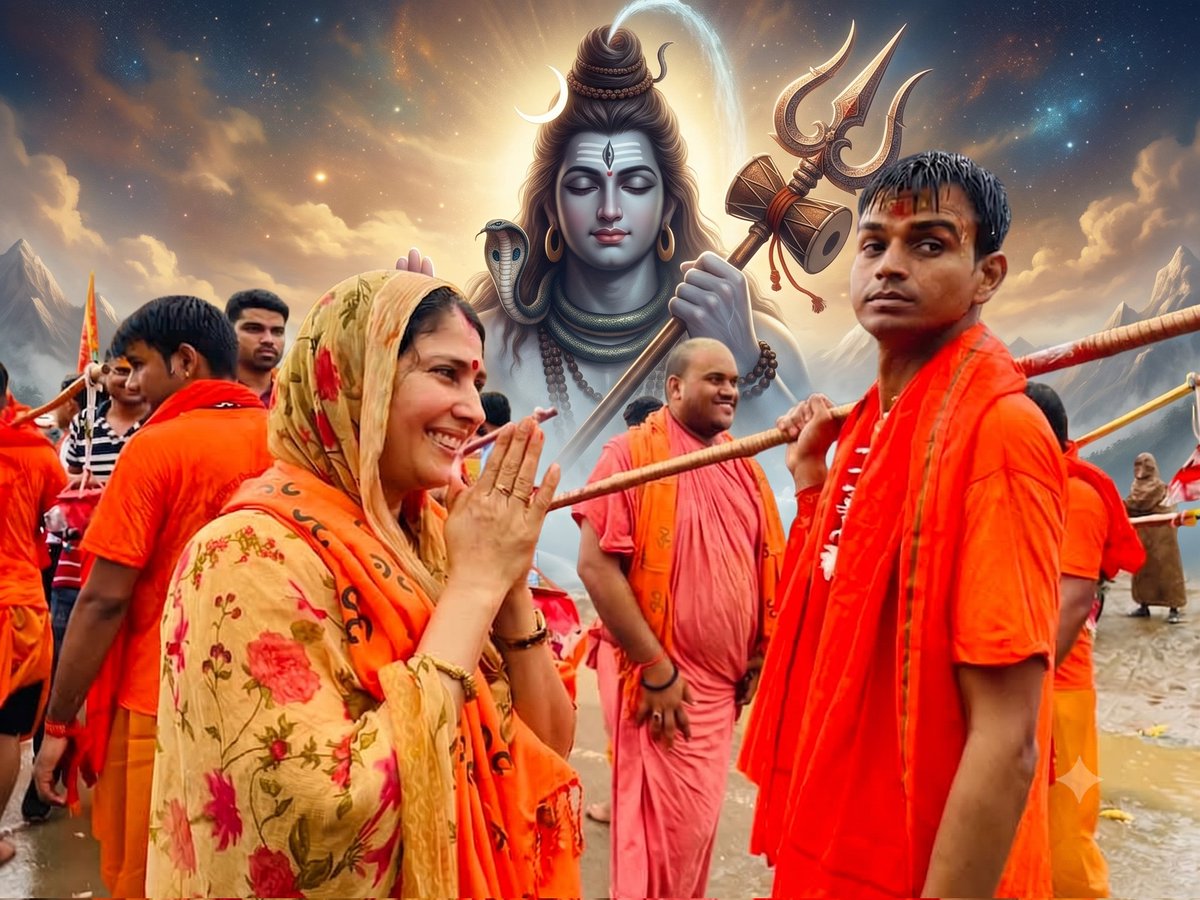 AshaMeenaSwm's tweet photo. महादेव की आराधना के पवित्र श्रावण मास के शुभारंभ पर आप सभी को हार्दिक शुभकामनाएं।
#हरहरमहादेव #महादेव
#Ramayana https://t.co/G9OcVFKSYF