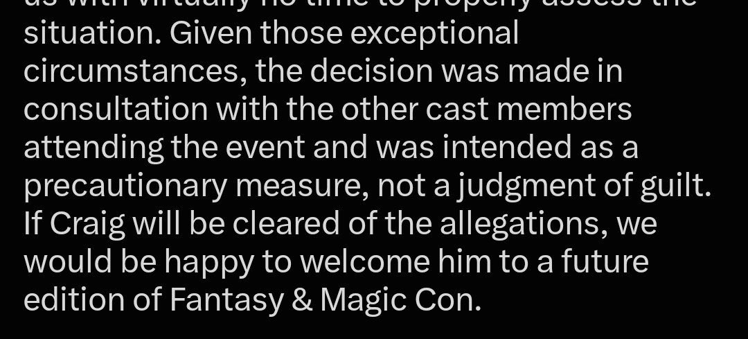casstarry's tweet photo. @kingerspisze may i ask what cast members? not asking to point out every single one but this years or next year cast members? https://t.co/0jRdKwJulT