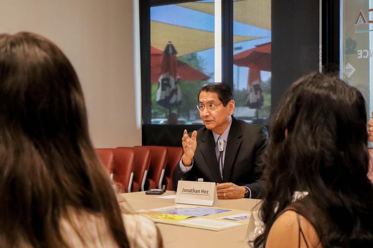 NezForAZ's tweet photo. Today, Phefelia and I spoke with young voters about their concerns with today’s political climate. Their perspectives were thoughtful and deserve to be heard. It’s essential that our elected officials ensure young voices help shape policies that impact their future. #warriorup https://t.co/L2bIEytA71