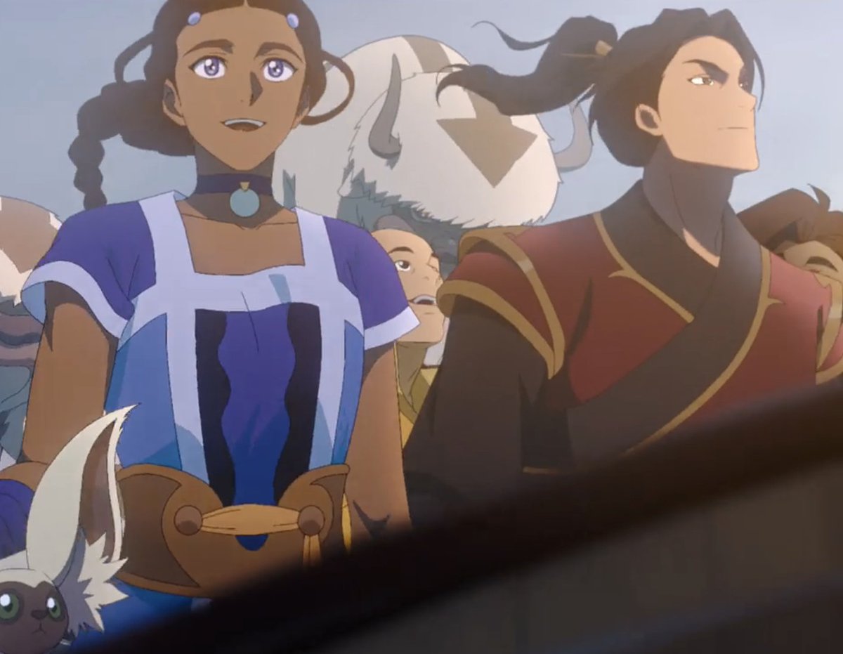 rapunzelariels's tweet photo. THEY'RE SITTING NEXT TO EACH OTHER AT THE END ZUTARA FOREVER!!!! https://t.co/ZdXSxKobPf