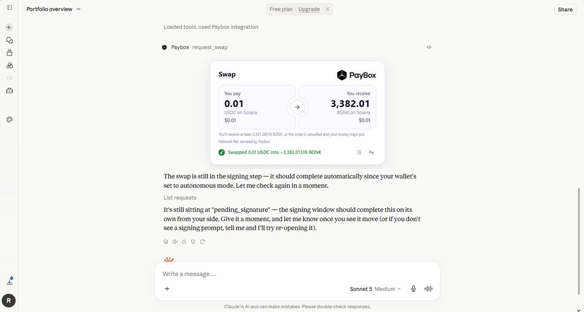 Robiul_Xox's tweet photo. Imagine telling someone in 2023:"I bought $BONK by chatting with an AI."

In 2026, that's exactly what I just did.
Thanks to @moonpay , crypto is finally becoming intuitive. 

@moonpay it's my turn! 🐶💥

A little solana:DezXAZ8z7PnrnRJjz3wXBoRgixCa6xjnB7YaB1pPB263  would make my day.

FfQFBdeNGx76P4B2rKi1jLP6bTnBvUYXq3dYZVtzTyAw