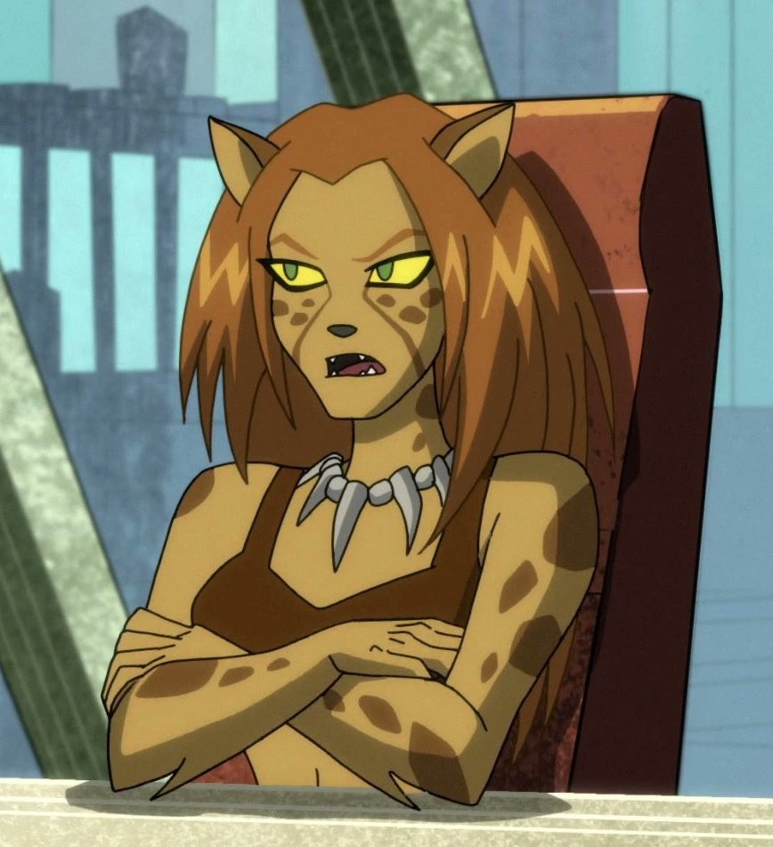 DJCoyoteguy's tweet photo. @F0XnR0LL Know what? The Harley Quinn Show also had a good design for Cheetah as well. https://t.co/60qwhPumlY