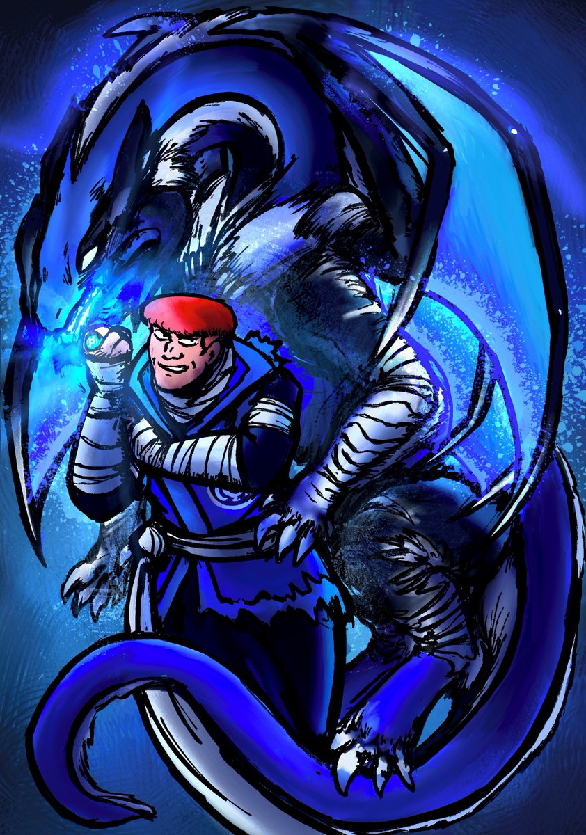 bearforceone3's tweet photo. another excuse to draw guy as a dragon cuz why not lol https://t.co/QjteRLw4CJ
