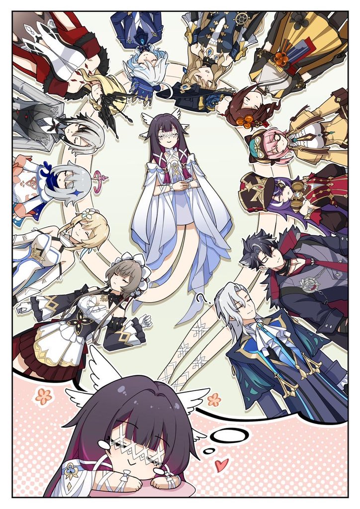 momotomi000's tweet photo. 友達いっぱい作って~❤️
#原神 #genshinlove
#コロンビーナ https://t.co/8zrkqpfznO