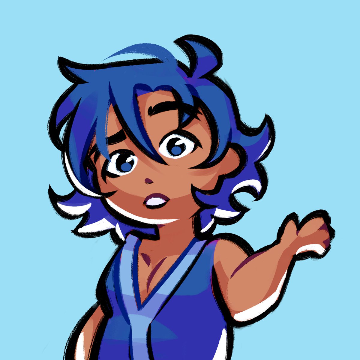 _kikikek_'s tweet photo. chibi pfp request of that one scene in the ice chapter :3 #bruiseshipping #ninjago https://t.co/hlIxIsR6F6