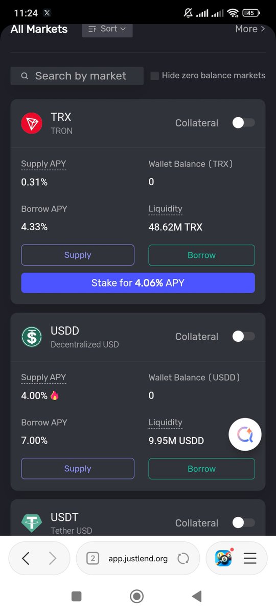 Yaamal_web3's tweet photo. @DeFi_JUST Day 3 | JustLend DAO Explorer Map: unlocked SBM V2!
I explored SBM V2 and discovered an upgraded lendin liquidity and price feeds, everything helped me better understand how JustLend DAO continues to enhance DeFi efficiency.

@Ayeshaaabtc @safuwanbtc @seyamEth
#TRONDeFiSummer https://t.co/PdtMcJFRRK
