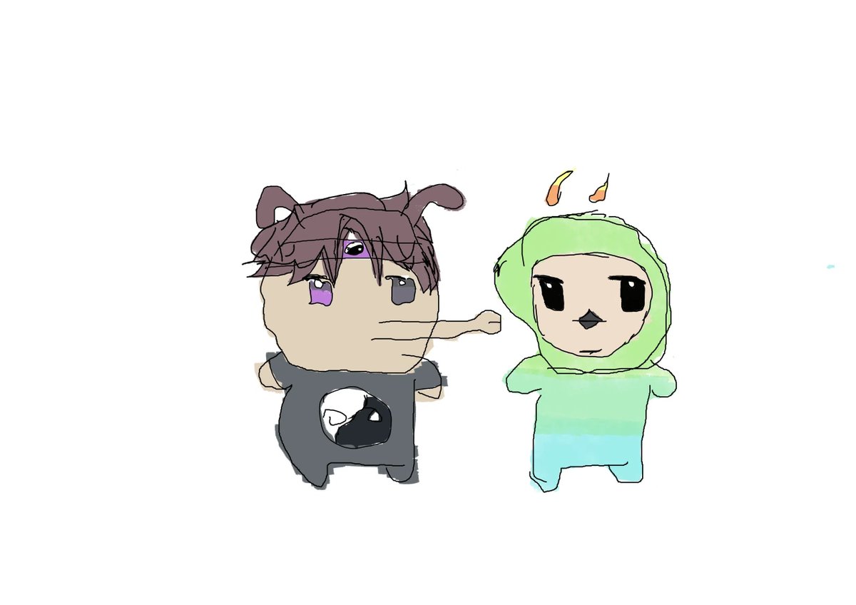 v5xts's tweet photo. LOL ,I can't draw   #odysseyduo https://t.co/PWcgIpqWLE