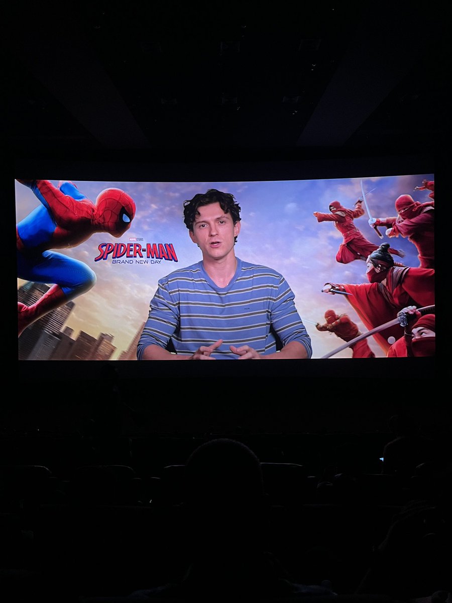 urstruly_sid's tweet photo. Showtime Spiderman Brand New Day at Allu Cinemas Dolby Cinema

#SpidermanBrandNewDay
#Spiderman 
#AlluCinema 
#DolbyCinema 

@AlluCinemas https://t.co/SHfwNtQVYx