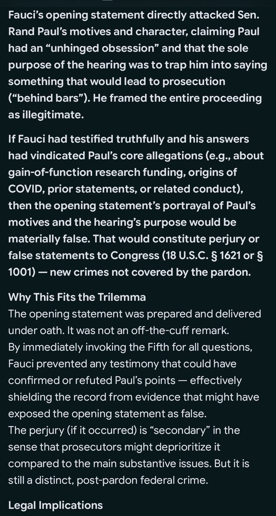 1Bobsmith1776's tweet photo. @SenHawleyPress This is the new perjury that they used as a pretext to assert the 5th Amendment. https://t.co/RADeTk7lCA