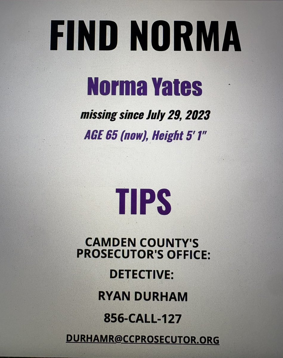 alonagailla's tweet photo. #findnorma https://t.co/qg4BV8ESkt