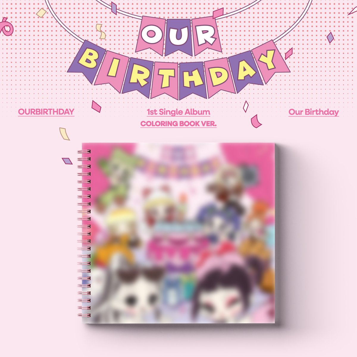 OBD_offcl's tweet photo. [📢] 
OURBIRTHDAY 1st Single Album [Our Birthday] (COLORING BOOK VER.) 예약 판�� 안내

🔗 https://t.co/wxqMRSOikL

#OURBIRTHDAY #아워벌스데이 #OBD