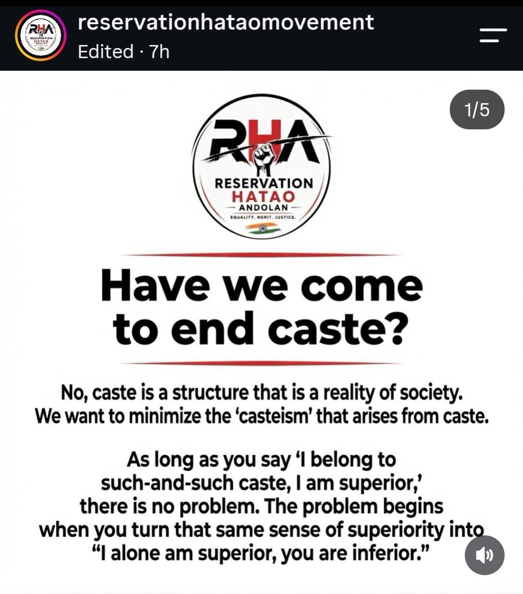 Riteshk95050394's tweet photo. > Have we come to end the cast? - No 🤡

> "Minimize the Casteism" 🤡

> Superiority complex is not a problem.

Casteist mother fcukers. https://t.co/cBeaHEkxfk