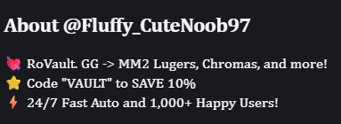 CertifiedSoda's tweet photo. Roblox has a new bot problem apparently. 
They seem to be linked with Murder Mystery 2 with using offsite links and possibly a new method of farming/selling for real money.
#roblox @KreekCraft https://t.co/wALuofib9h