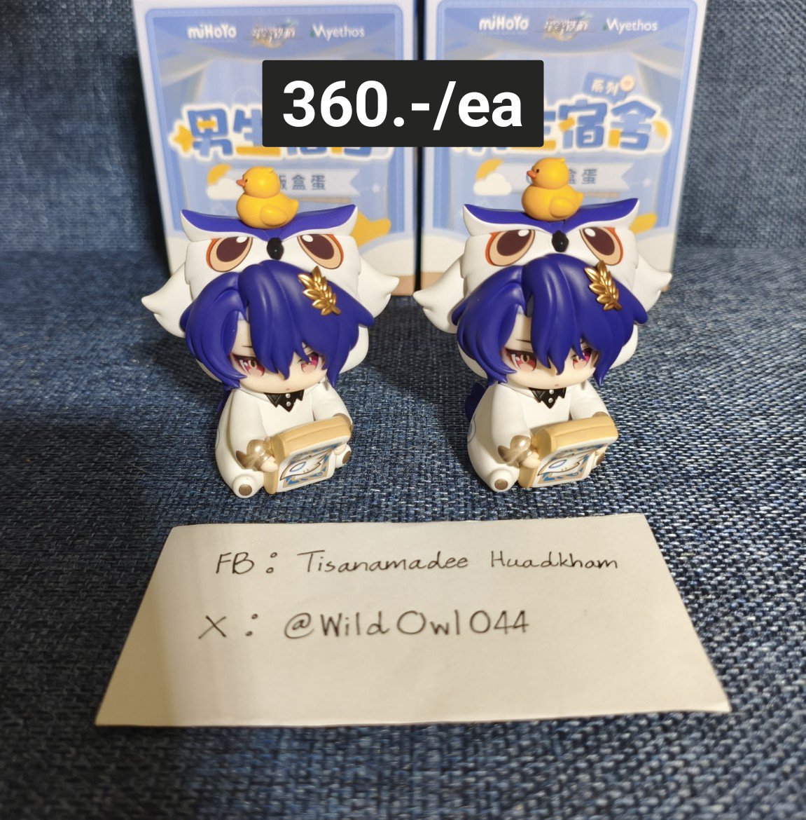 WildOwl044's tweet photo. ー・พร้อมส่ง・ー

Little Boy Dormitory
・เรโช 360.- / ea
 ___
ของแถมครบยอด
・เข็มกลัดซันเดย์ 150.- / ea
・กรอบซันเดย์ 200.- / ea
รับกรอบ + เข็มกลัด 300.- / Set

・การ์ดครบยอดไมเดย์ 90.- (มือ 2)
___

สนใจซื้อหรือสอบถามเพิ่มเติม DM/เมนชั่นได้ครับ
#ตลาดนัดรางดาว #ตลาดนัดStarRail https://t.co/giURQ9u5FK