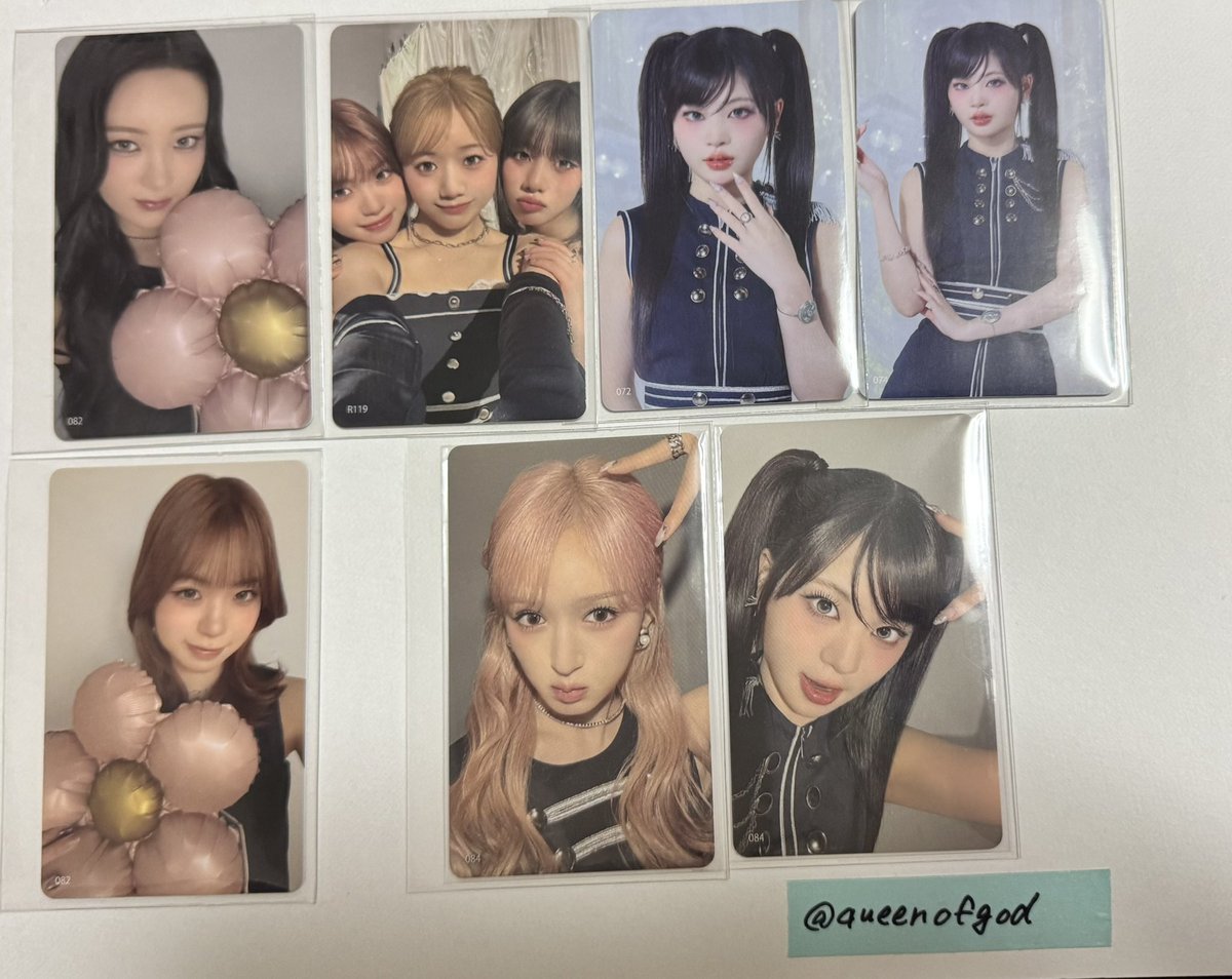 queenofgod's tweet photo. ME:I 2ND ARENA LIVE TOUR ME:I WAY トレカ 交換

【譲】 櫻井美羽 高見文寧 清水恵子 村上璃杏 海老原鼓 
事前7000円　山本すず　村上璃杏

【求】　笠原桃奈　画像2枚目

事前7000円↔️事前7000円同士希望です。

福岡1日目お手渡し希望です。

 #ME_I交換 #ME_I_交換 https://t.co/nv32RrHqmP