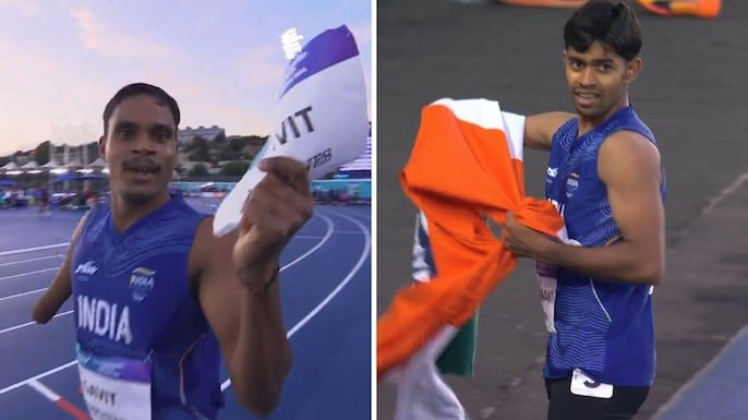 DailyPulseLive's tweet photo. 🚨 JUST IN: A historic day for India at the Commonwealth Games! 🇮🇳 Track & field produced remarkable performances in Glasgow:

🥇 Dilip Gavit wins GOLD in the Men’s 100m T47 with a new Games Record of 10.71s!

🥈 Mohammed Basil takes SILVER to seal a historic 1-2 finish for India!

🥈 Murali Sreeshankar leaps to SILVER in the Men’s Long Jump!

Massive pride for the contingent! 👏
#CWG2026 #TeamIndia #Athletics #DilipGavit #MuraliSreeshankar #Glasgow2026 #BleedBlue