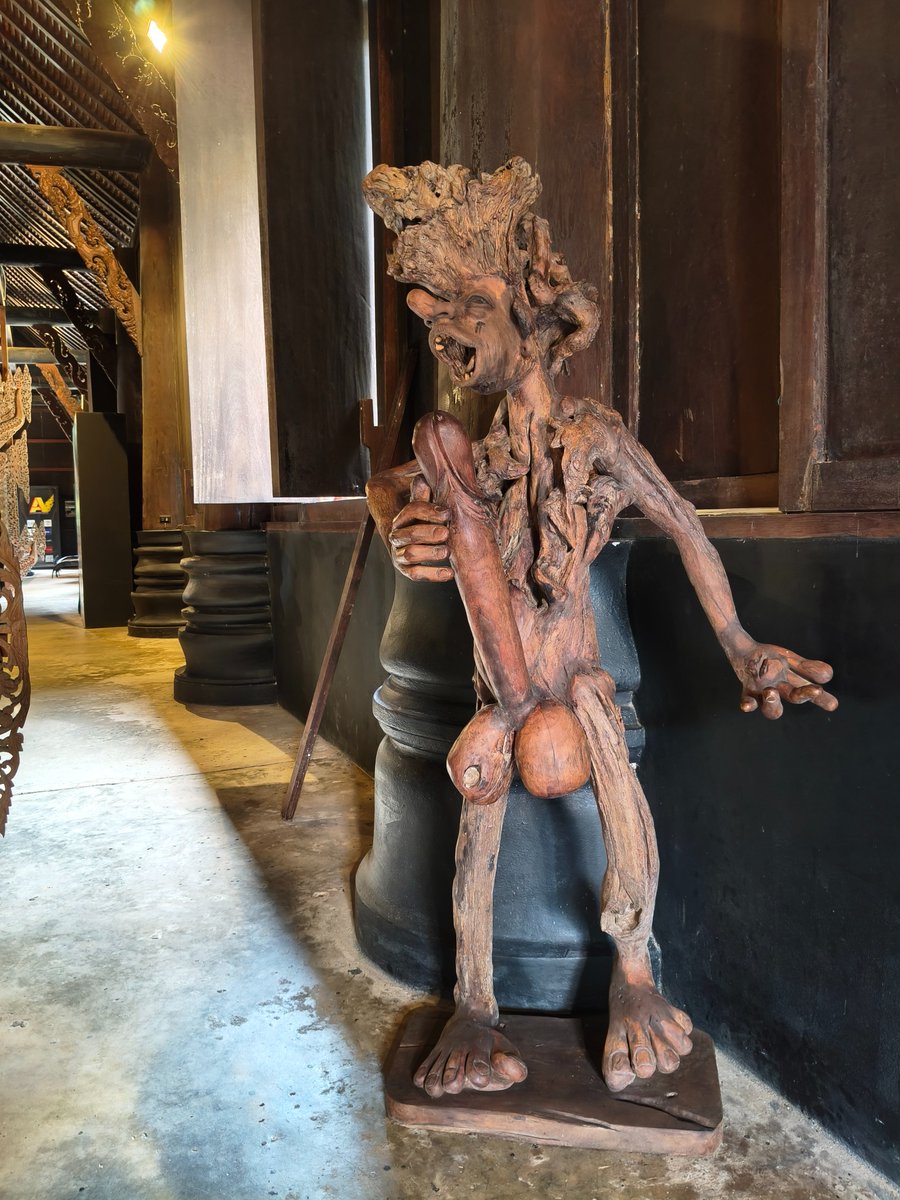 budgetcatcher's tweet photo. Visit Baan Dam Museum (Black House) in Chiang Rai

Looking for something a little different during your trip to Chiang Rai? Baan Dam Museum, also known as the Black House, is one of the city's most unique cultural attractions.

Created by Thailand's National Artist Thawan Duchanee, the museum is made up of nearly 40 traditional-style black buildings surrounded by peaceful gardens. Inside, you'll find paintings, sculptures, antiques, tribal crafts, and a variety of collections from around the world. Many buildings also display animal bones, horns, and skins, reflecting the artist's distinctive style and inspiration.

The architecture alone makes Baan Dam worth a visit, offering an interesting contrast to Chiang Rai's famous White Temple.

📍 Open daily: 9:00 AM – 5:00 PM
🎟️ Admission: 80 THB
If you're exploring Chiang Rai, Baan Dam is an easy stop to add to your itinerary alongside the White Temple and Blue Temple.

More information you could find here:
https://t.co/KmzTTMbqou

#BaanDamMuseum #BlackHouse #ChiangRai #Thailand #NorthernThailand #BudgetCatcher #RoadTripThailand