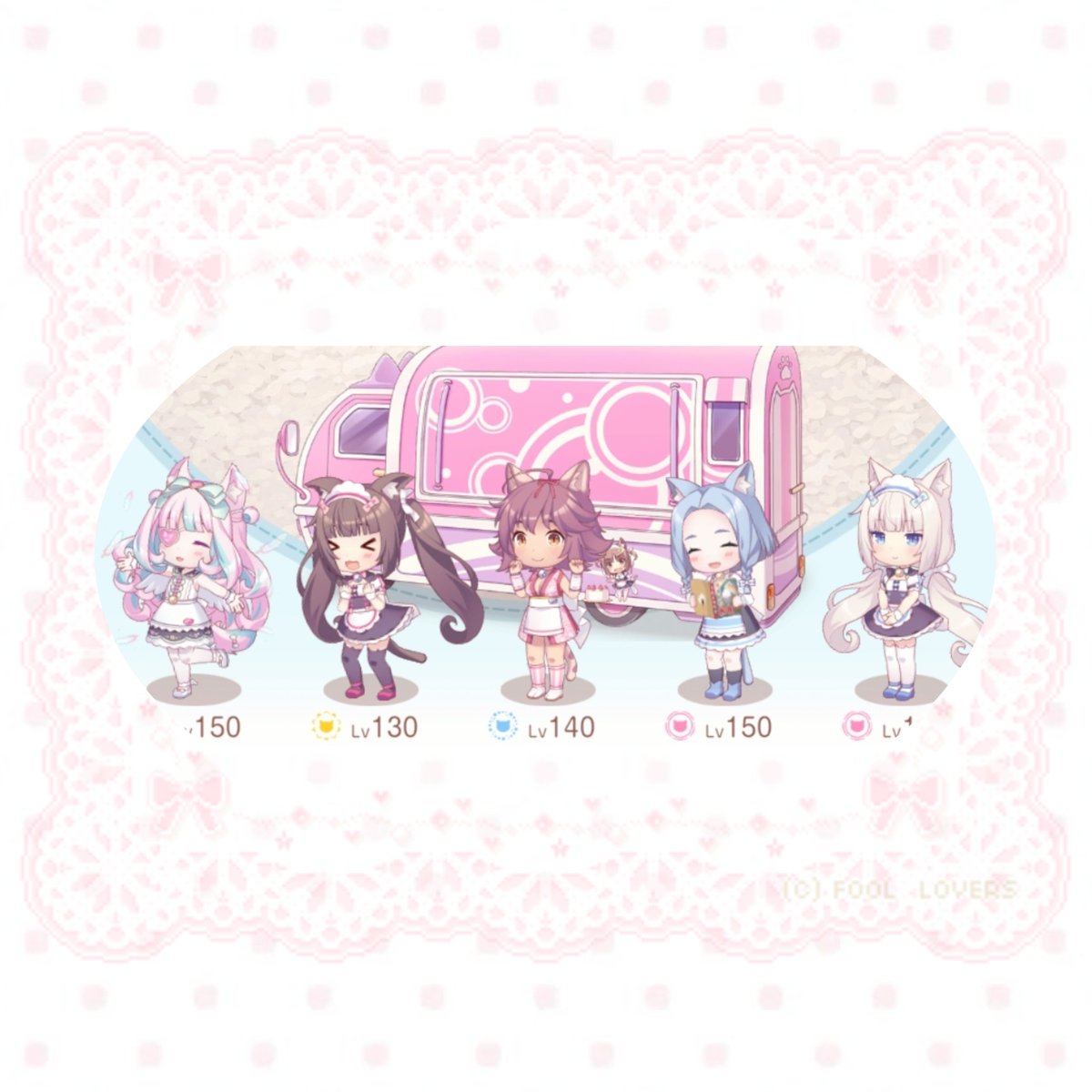 azukistuna's tweet photo. this team doesn't synergize v well but it's okay since they're so cute . .

#ねここね https://t.co/f9P15rFaTV