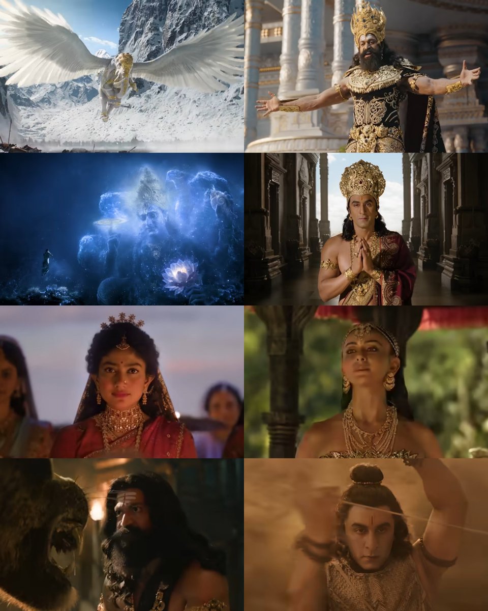 filmynewsnetwrk's tweet photo. Ranbir as Lord Ram is a huge miss, and Sai Pallavi is completely miscast. ❌

Yash as Ravana is the only highlight and looks menacing! 🔥 

But the rest? Poor VFX for that budget, BGM lacks punch, and the sets look like a cheap TV soap. 👎 

#Ramayana https://t.co/VRh5SXJSvD