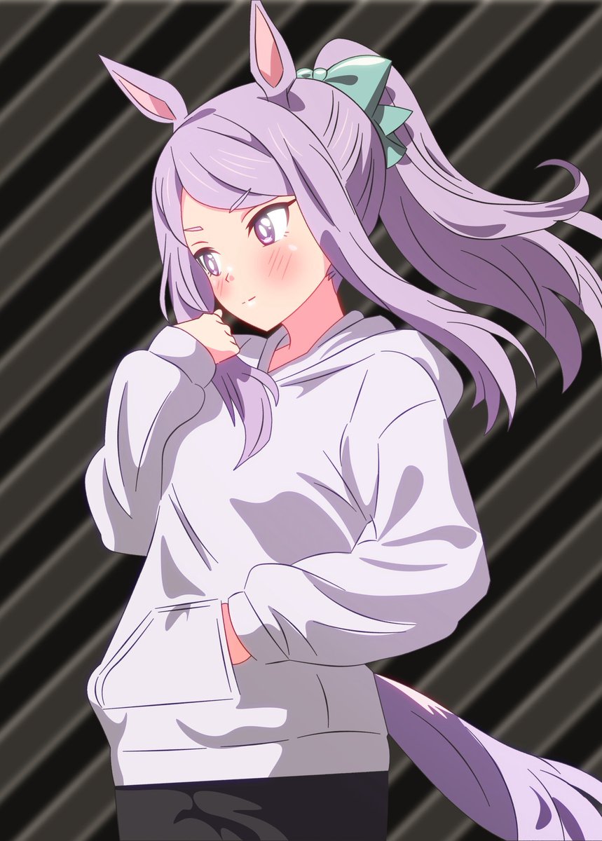 sakura_apple_7's tweet photo. ポニテマック🥕🥕

#ウマ娘 https://t.co/mBZkeaz79N
